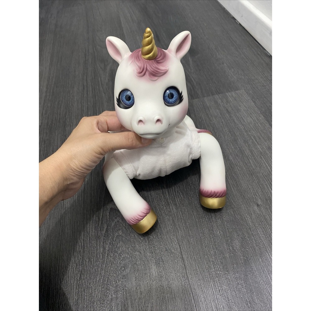 Anireal Unicorn Plush Reborn Baby Doll Animal, Movable Limbs To Cuddle